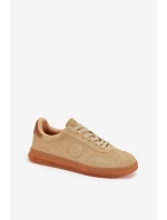 Dámska športová obuv RR274849 Beige with brown - Big Star