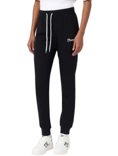 Champion Dámske nohavice s rebrovanými manžetami Black 118256 KK001 Women's