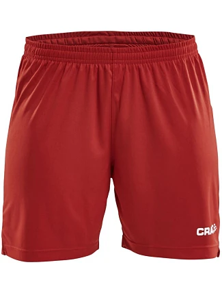 Craft Teamwear Squad Go Short Solid W Dámske športové šortky 82.5576 jasne červené Craft Teamwear Squad Go Short Solid W Dámske športové šortky 82.5576 jasne červené