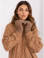 AT RK 231405 rukavice.08X tmavá lila