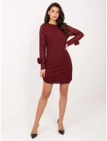 Šaty IT SK 9913.30 bordová Šaty IT SK 9913.30 bordová