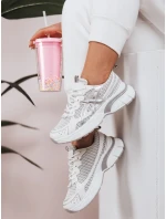 Dámske tenisky na hrubšej podrážke DYNAMICA silver FashionStreet ZY0595