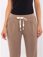 Nohavice DHJ SP 9283.83P hnedé