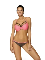 Plavky Shirley Dark Taupe-Rosella M-455 (3) - Marko Plavky Shirley Dark Taupe-Rosella M-455 (3) - Marko