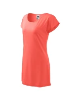 Láska tričko/šaty ženy koralová