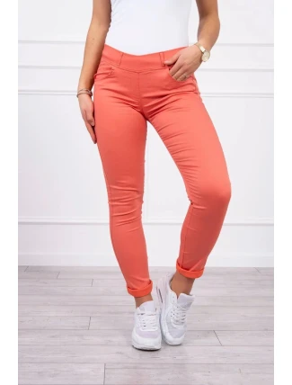 Dámske nohavice 2628-1 apricot - Kesi