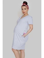 Tehotenská a dojčiace nočná košeľa MAMA DRESS
