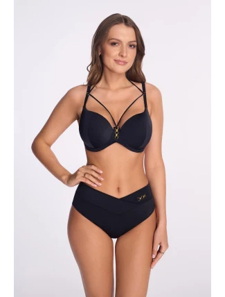 Plavková podprsenka s polovičnými košíčkami Ava SK 253 Black