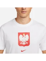 Pánske tričko Poland Crest M DH7604 100 - Nike