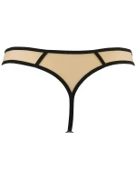 Farebné tangá V-10148 béžová/čierna/zelená - Axami Farebné tangá V-10148 béžová/čierna/zelená - Axami