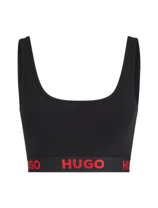 Dámska športová podprsenka BOSS Sporty Logo 50469631-001 - HUGO
