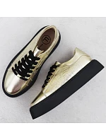 Dámske poltopánky W PAW546B black and gold - Filippo Dámske poltopánky W PAW546B black and gold - Filippo
