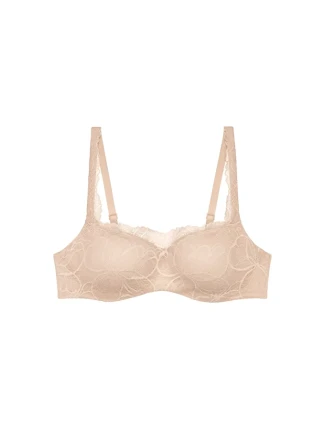Dámska podprsenka Body Make-Up Illusion Lace Balconette Bra - Triumph