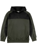 Pánska mikina Fila Rivoli olive-black FAM1121 63185 pánska