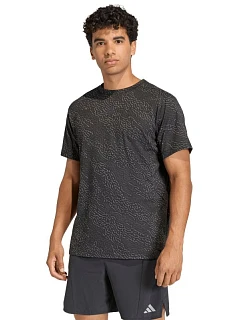 Pánske tričko adidas D4T Power Aop Tee black KF3097 pánske