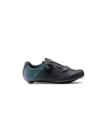 Cyklistické topánky NORTHWAVE Core Plus 2 Wmn – čierne/modré, dámske Cyklistické topánky NORTHWAVE Core Plus 2 Wmn – čierne/modré, dámske