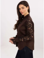 MI KS košeľa C229.16P tmavohnedá MI KS košeľa C229.16P tmavohnedá