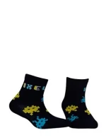 Chlapčenské vzorované ponožky Wola U24.P01;W24.P01 21-26 Chlapčenské vzorované ponožky Wola U24.P01;W24.P01 21-26