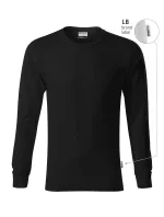 Resist LS unisex tričko čierna 01 (štítok značky)