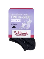 Dámske nízke ponožky FINE IN-SHOE SOCKS - Bellinda - čierna