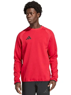 Pánska mikina adidas Tiro 26 Travel Crew červená KD3324 pánska