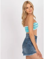 Šortky RO SN 5013.04P tmavo modrá