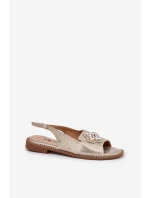 Sandále model 215711 Krok vo veľkom štýle Sandále model 215711 Krok vo veľkom štýle