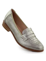 Dámske metalické zlaté Potocki 12581