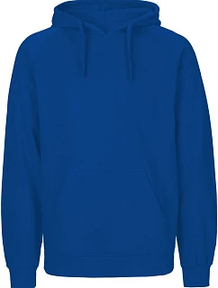 Neutral O 63101 Pánska mikina s kapucňou z bio bavlny 77.6311 royal