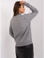 Jumper AT SW 2235.00P tmavo šedá