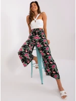 Nohavice D73770R62237B black green