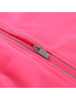 Detská softshellová bunda s membránou ALPINE PRO MULTO neon knockout pink