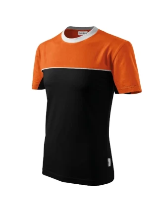 Tričko Colormix unisex oranžové