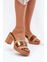 Papuče model 213955 Step in style Papuče model 213955 Step in style