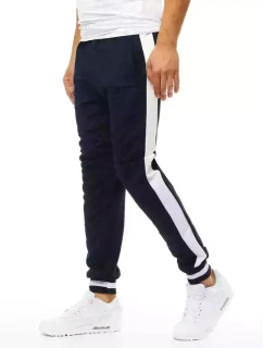 FashionStreet pánske tmavomodré tepláky UX3361