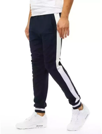 FashionStreet pánske tmavomodré tepláky UX3361 FashionStreet pánske tmavomodré tepláky UX3361