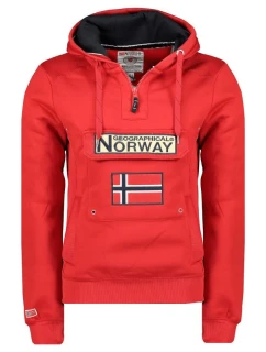 Geographic Norway Gymclass DB 054 M WW2485H/GN-Red Mikina