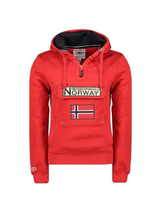Geographic Norway Gymclass DB 054 M WW2485H/GN-Red Mikina Geographic Norway Gymclass DB 054 M WW2485H/GN-Red Mikina