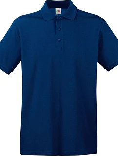 Fruit of the Loom Premium Polo Piqué – polokošeľa 16.3218, tmavomodrá