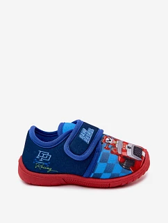 Detské papuče na suchý zips Psi Patrol, tmavomodré