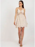 TW SK BI 8971 šaty.99 béžová