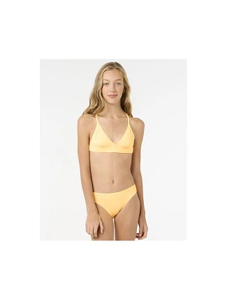 Plavky RIP CURL Peachy Bikini – pre dievčatká – oranžové