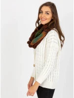 Tunelový šál AT KM 6209.04P hnedá Tunelový šál AT KM 6209.04P hnedá