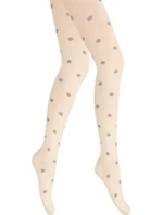 VZOROVANÉ PANČUCHY PRE DIEVČATÁ VO VEKU 6-11 ROKOV