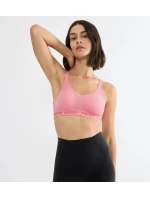 Dámska športová podprsenka Triaction Energy Lite N EX - ružová 00KV - TRIUMPH