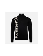 Pánsky sveter ROSSIGNOL SIGNATURE HZ SWEATER, čierny Pánsky sveter ROSSIGNOL SIGNATURE HZ SWEATER, čierny