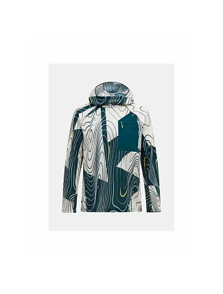 Pánska mikina PEAK PERFORMANCE M Freelight Aop Polartec Alpha Hood, viacfarebná Pánska mikina PEAK PERFORMANCE M Freelight Aop Polartec Alpha Hood, viacfarebná