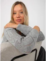 Dámsky sveter LC SW 8022 sivý