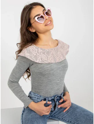 Jumper LK SW 506559 2.13 svetlo ružová Jumper LK SW 506559 2.13 svetlo ružová