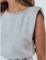 Dámska blúzka KORSA modrá FashionStreet RY2146